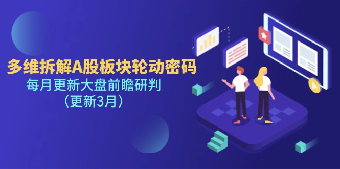 （14213期）多维拆解A股板块轮动密码，每月更新大盘前瞻研判（更新3月）-有点东西站