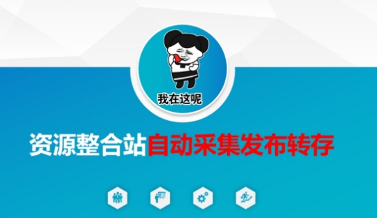 资源整合站自动采集发布转存,解放双手-有点东西站
